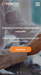 Mobile Screenshot of experionglobal.com